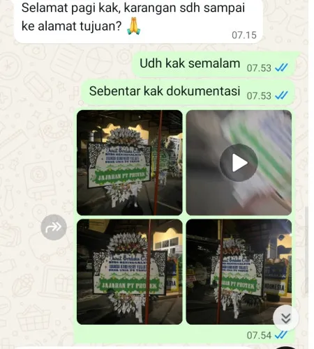 Pengiriman Papan Bunga Selamat terbaik